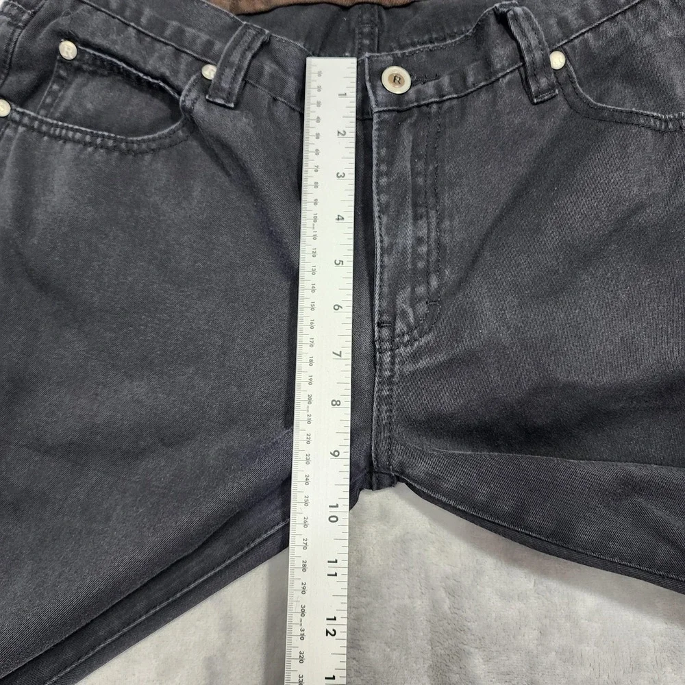 Road Less Traveled Jeans Mens 33‎ Black Regular Fit Straight Leg Denim Casual